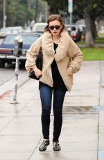 LILY COLLINS Out and About in Los Angeles 1001