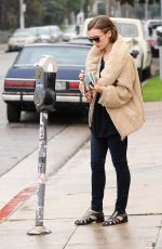 LILY COLLINS Out and About in Los Angeles 1001