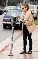 LILY COLLINS Out and About in Los Angeles 1001