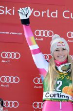 LINDSEY VONN at Audi FIS Alpine Ski World Cup Women