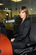 LISA RINNA at SiriusXM Studios in New York