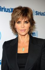 LISA RINNA at SiriusXM Studios in New York
