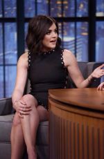 LUCY HALE at Late Night with Seth Meyers in New York