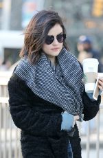 LUCY HALE Out and About in New York 0501