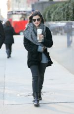 LUCY HALE Out and About in New York 0501