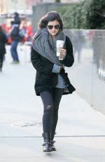 LUCY HALE Out and About in New York 0501