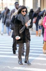 LUCY HALE Out and About in New York 0501