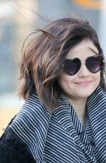 LUCY HALE Out and About in New York 0501