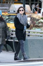 LUCY HALE Out and About in New York 0501