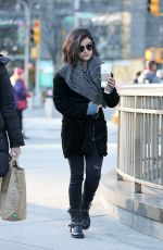 LUCY HALE Out and About in New York 0501