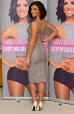 LUCY MECKLENBURGH at Be Body Beautiful Book Launch in London