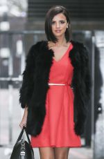 LUCY MECKLENBURGH Leaves ITV Studios in London 2101