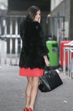 LUCY MECKLENBURGH Leaves ITV Studios in London 2101