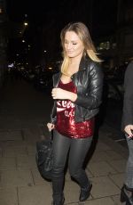 LUISA ZISSMAN and SAM FAIERS Arrives at Chiltern Firehouse in London