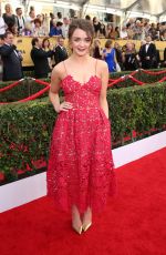MAISIE WILLIAMS at 2015 Screen Actor Guild Awards in Los Angeles