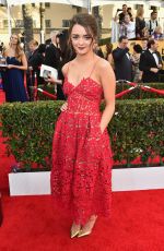 MAISIE WILLIAMS at 2015 Screen Actor Guild Awards in Los Angeles