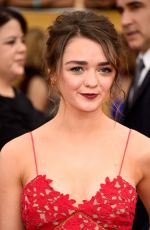 MAISIE WILLIAMS at 2015 Screen Actor Guild Awards in Los Angeles