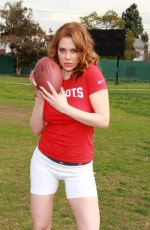 MAITLAN WARD - Super Bowl XLIX Photoshoot in Los Angeles