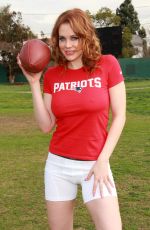 MAITLAN WARD - Super Bowl XLIX Photoshoot in Los Angeles