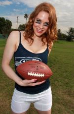 MAITLAN WARD - Super Bowl XLIX Photoshoot in Los Angeles