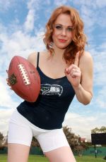 MAITLAN WARD - Super Bowl XLIX Photoshoot in Los Angeles