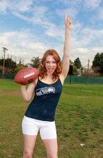 MAITLAN WARD - Super Bowl XLIX Photoshoot in Los Angeles