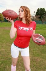MAITLAN WARD - Super Bowl XLIX Photoshoot in Los Angeles