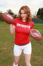 MAITLAN WARD - Super Bowl XLIX Photoshoot in Los Angeles