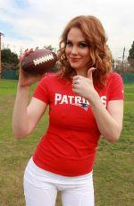 MAITLAN WARD - Super Bowl XLIX Photoshoot in Los Angeles