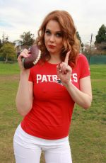 MAITLAN WARD - Super Bowl XLIX Photoshoot in Los Angeles