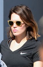 MANDY MOORE Leaves a Gym in Los Angeles 1401