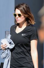 MANDY MOORE Leaves a Gym in Los Angeles 1401