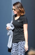 MANDY MOORE Leaves a Gym in Los Angeles 1401