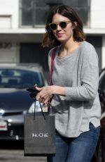 MANDY MOORE Leaves Meche Salon in Los Angeles 1601