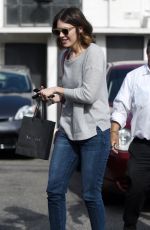 MANDY MOORE Leaves Meche Salon in Los Angeles 1601