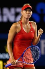 MARIA SHARAPOVA at 2015 Australian Open in Melbourne