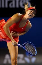 MARIA SHARAPOVA at 2015 Australian Open in Melbourne