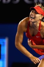 MARIA SHARAPOVA at 2015 Australian Open in Melbourne