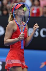 MARIA SHARAPOVA at 2nd Round Match of Australian Open - 1/21/15