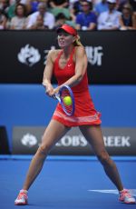 MARIA SHARAPOVA at 2nd Round Match of Australian Open - 1/21/15