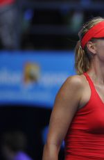 MARIA SHARAPOVA at 2nd Round Match of Australian Open - 1/21/15