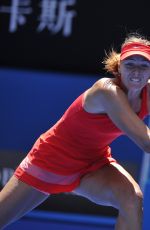 MARIA SHARAPOVA at 2nd Round Match of Australian Open - 1/21/15
