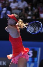 MARIA SHARAPOVA at 2nd Round Match of Australian Open - 1/21/15