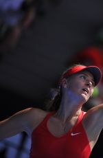 MARIA SHARAPOVA at 2nd Round Match of Australian Open - 1/21/15