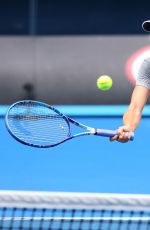 MARIA SHARAPOVA at Practice Session in Melbourne