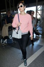 MARION COTILLAR at LAX Airport in Los Angeles 1601