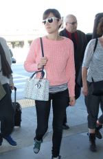 MARION COTILLAR at LAX Airport in Los Angeles 1601
