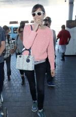 MARION COTILLAR at LAX Airport in Los Angeles 1601