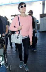 MARION COTILLAR at LAX Airport in Los Angeles 1601