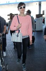 MARION COTILLAR at LAX Airport in Los Angeles 1601